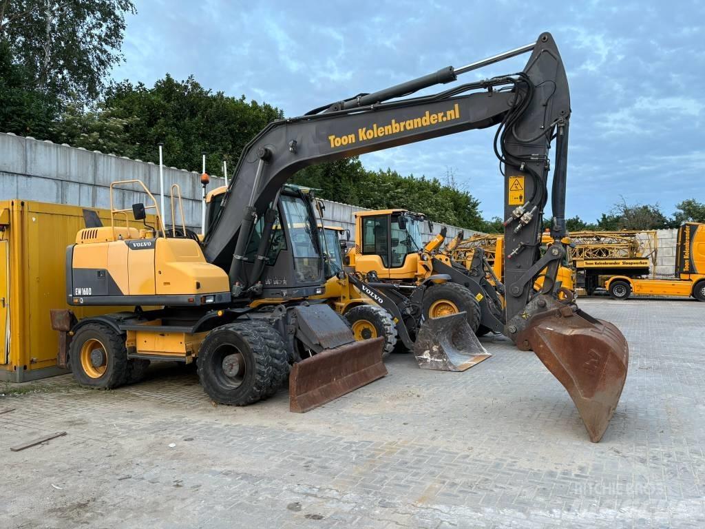 Volvo EW 160 D  휠 굴삭기