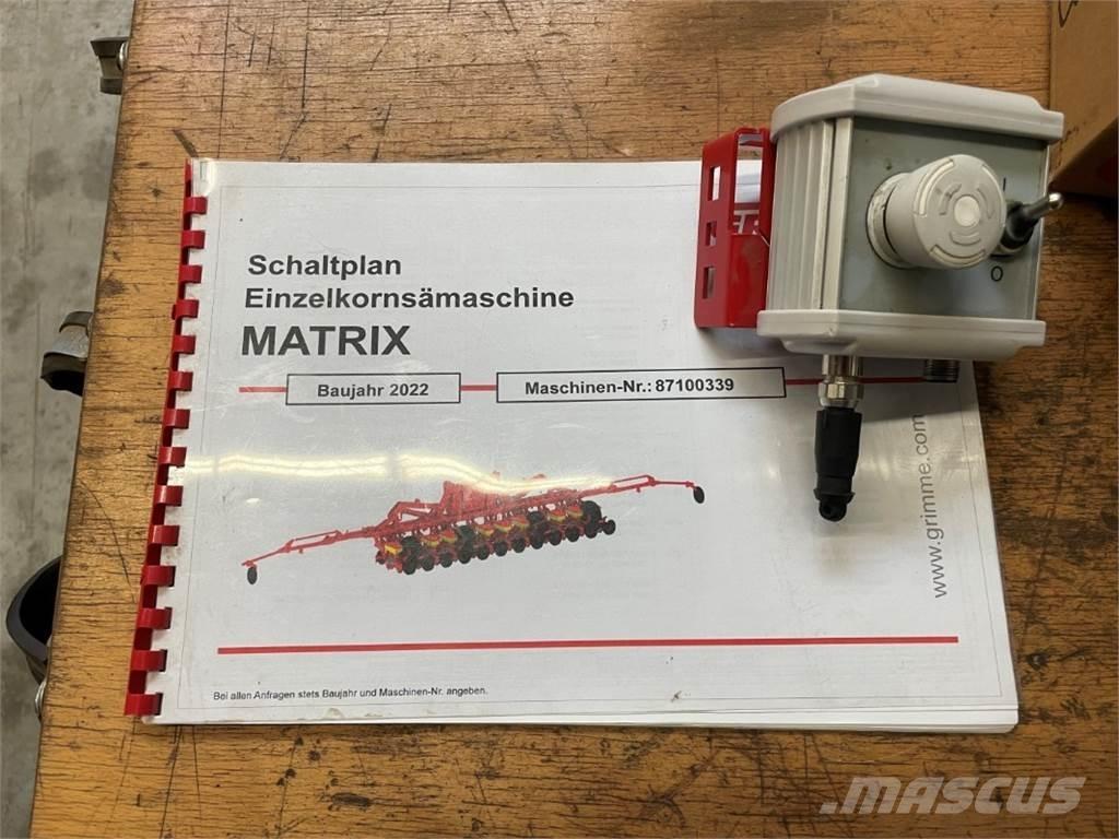 Grimme MATRIX 1800 정밀 조파기