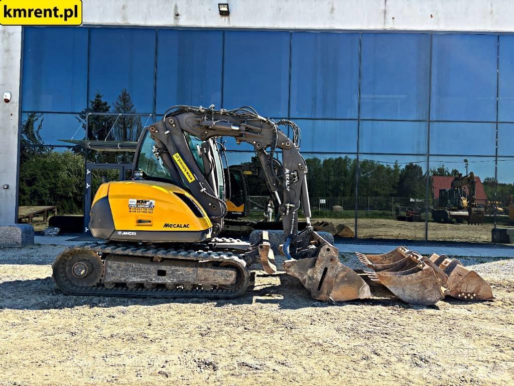 Mecalac 8 MCR 중형굴삭기 7톤-28톤
