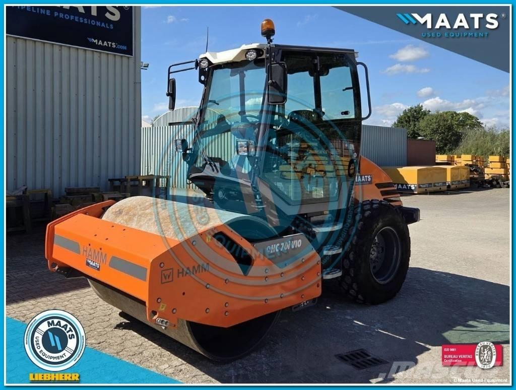 Hamm HC 70i Vio 싱글 드럼 롤러