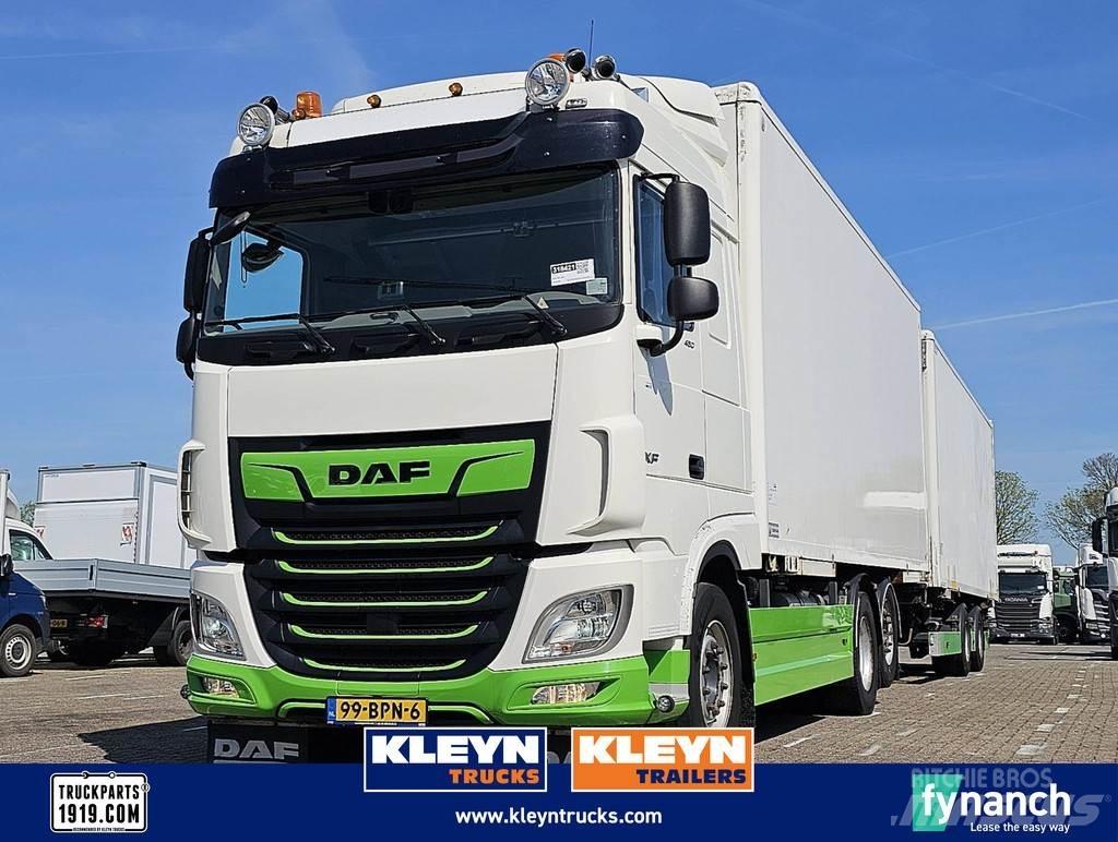 DAF XF 480 FAR 탑차 트럭