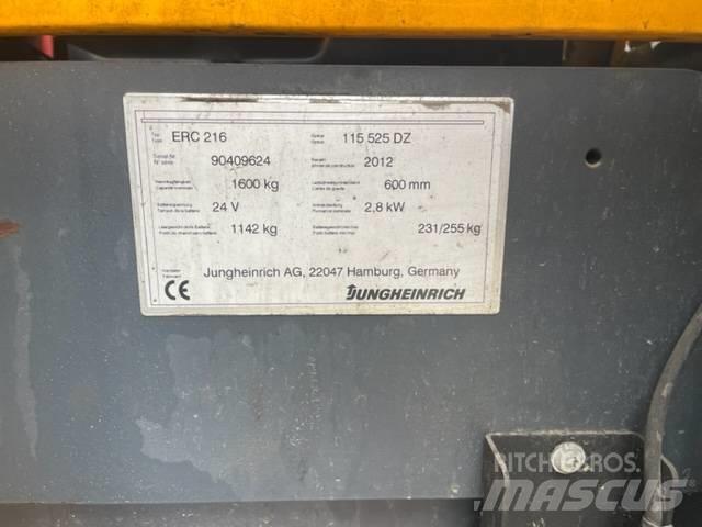 Jungheinrich ERC 216 보행식 리치 지게차