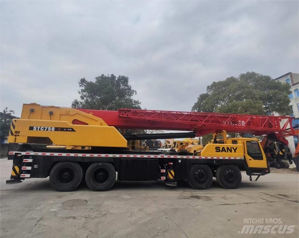 Sany STC750 자재 기중기 및 권양기