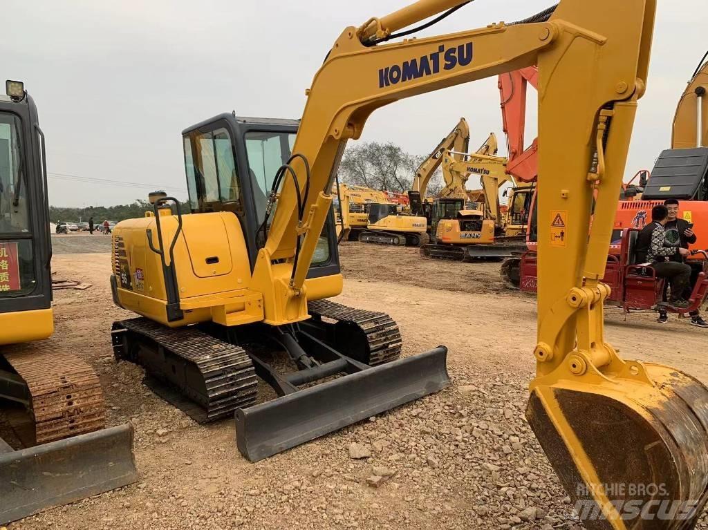 Komatsu PC 56 소형 굴삭기 7톤 미만