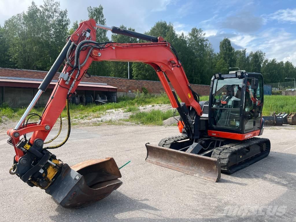Kubota KX 080 중형굴삭기 7톤-28톤
