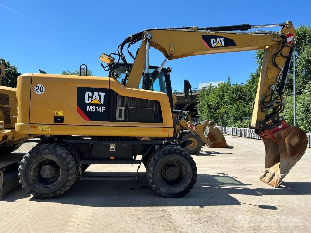 CAT M 314 F  휠 굴삭기