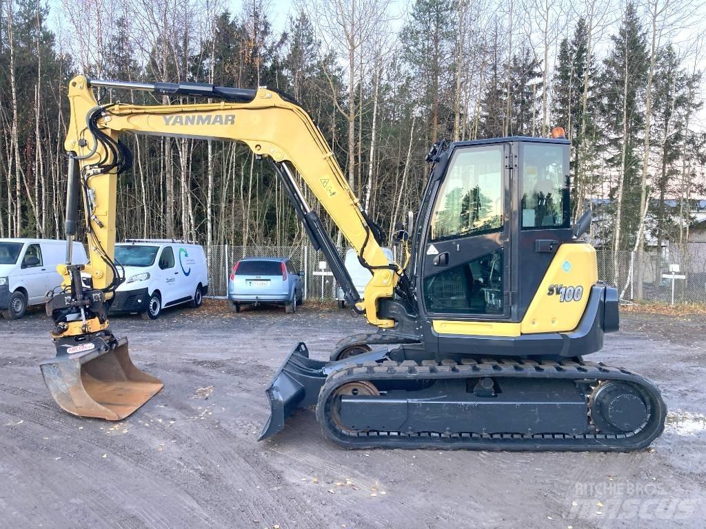 Yanmar SV 100-2A 중형굴삭기 7톤-28톤