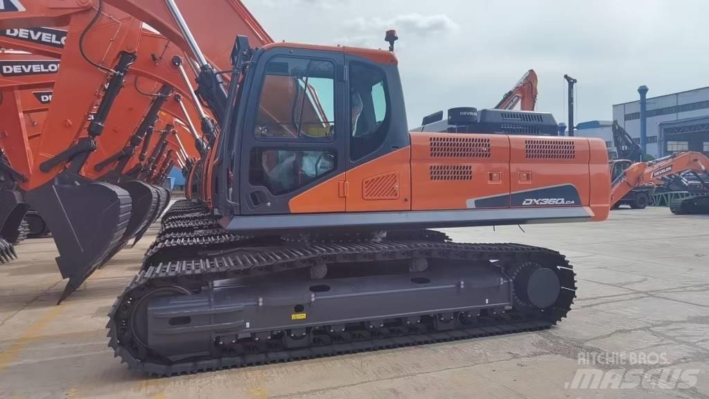 Develon DX 360LCA-7B 대형 굴삭기 29톤 이상