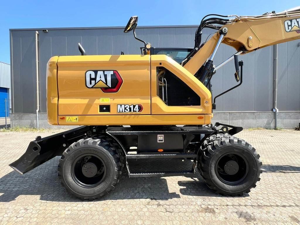CAT M314-07  휠 굴삭기