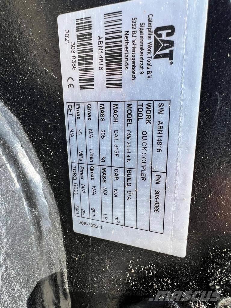 CAT M314-07  휠 굴삭기