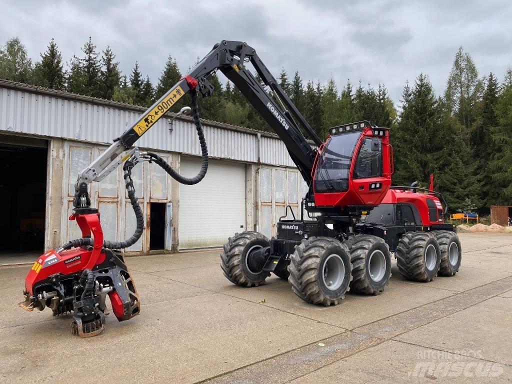 Komatsu 931 원목 하베스터