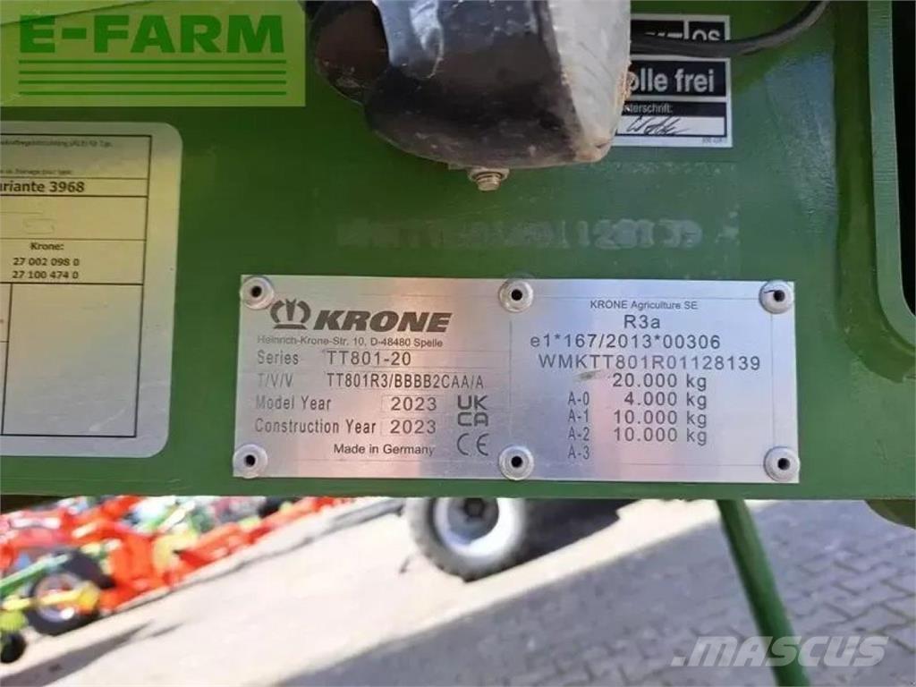 Krone gx 440 곡물용 카트