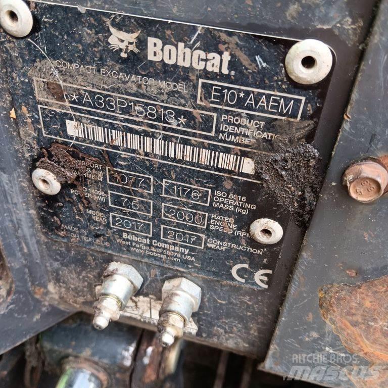 Bobcat E10 소형 굴삭기 7톤 미만