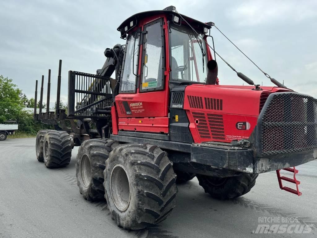 Komatsu 855.1 원목 포워더