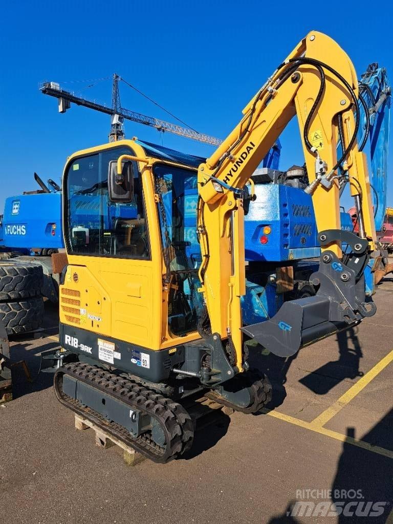 Hyundai R18-9AK 소형 굴삭기 7톤 미만