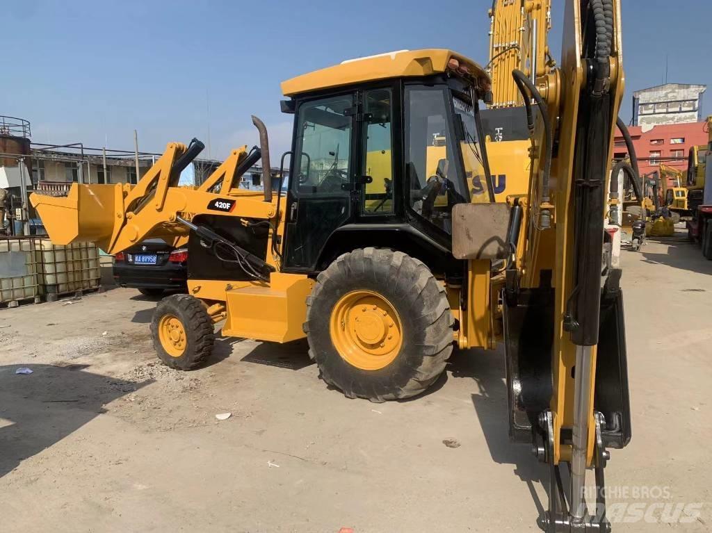 CAT 420 F 백호로더