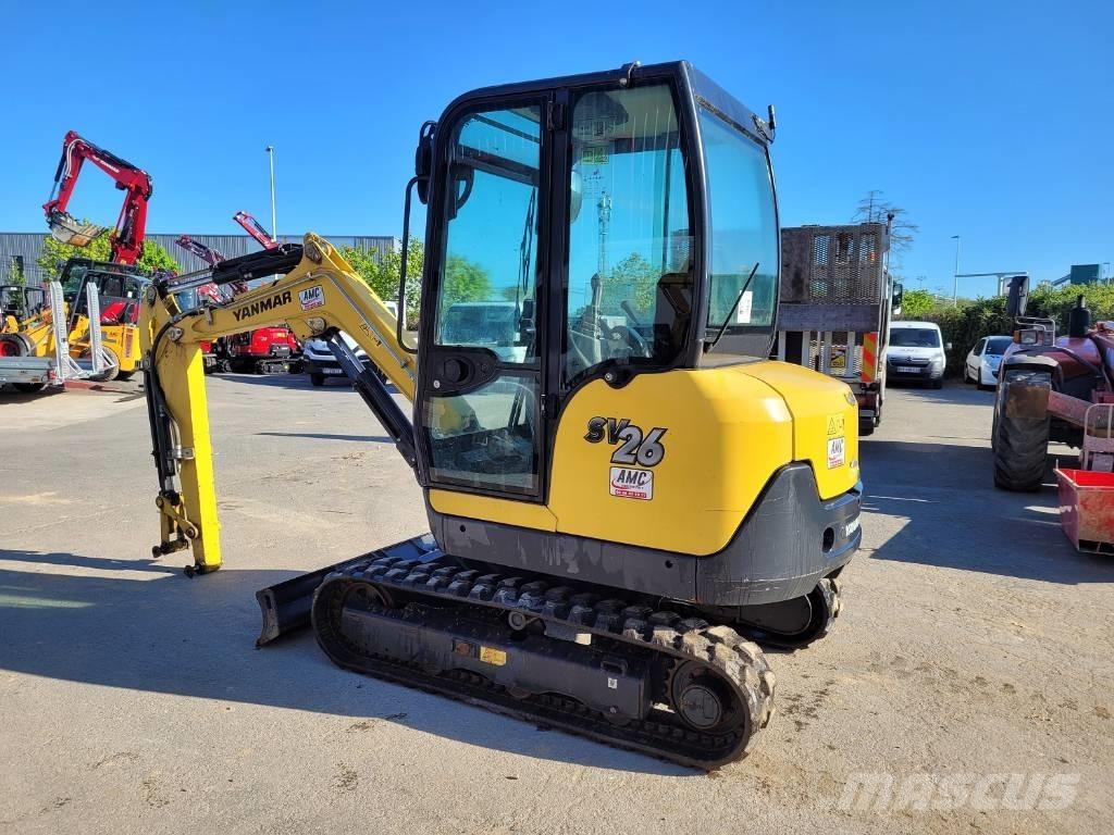 Yanmar SV 26 소형 굴삭기 7톤 미만