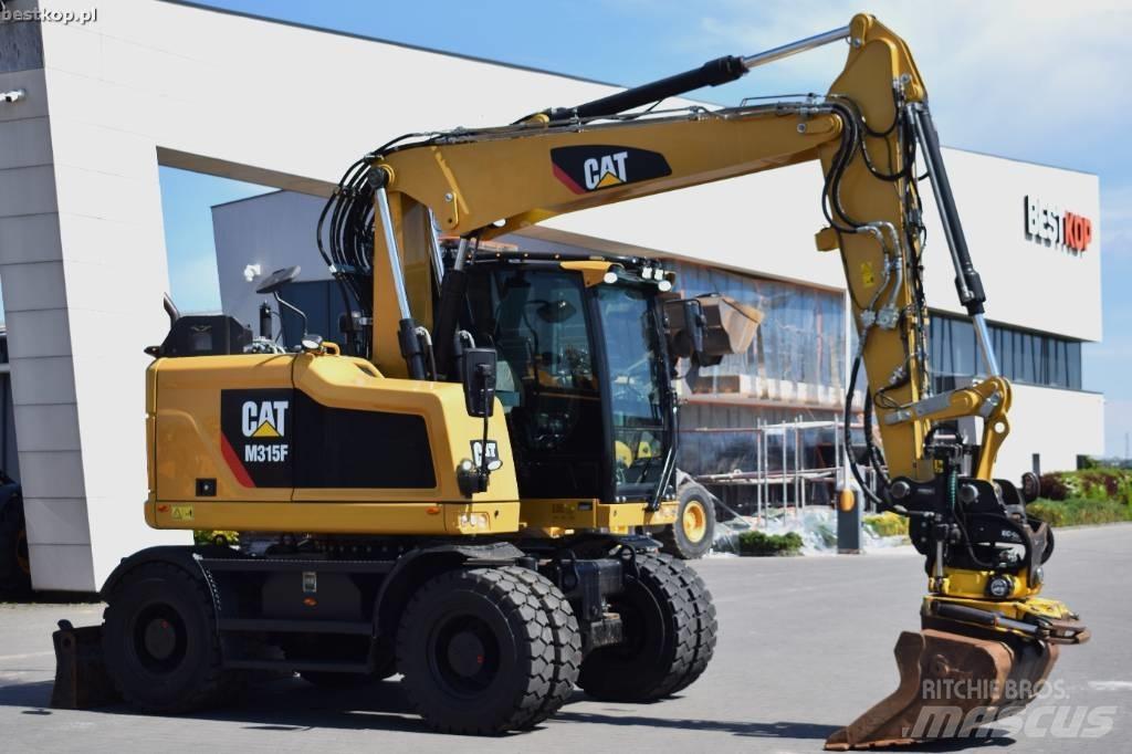 CAT M 315 F  휠 굴삭기