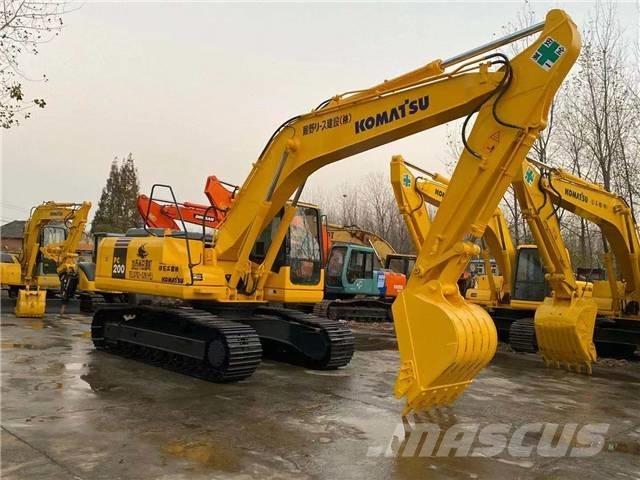 Komatsu PC200-7 대형 굴삭기 29톤 이상