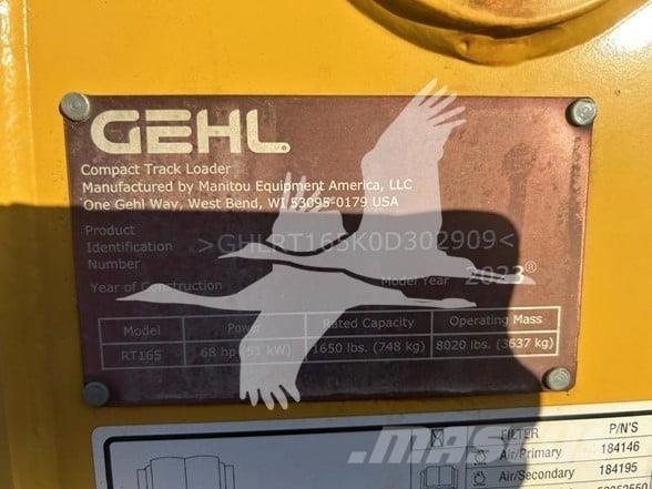 Gehl RT165  스키드로더