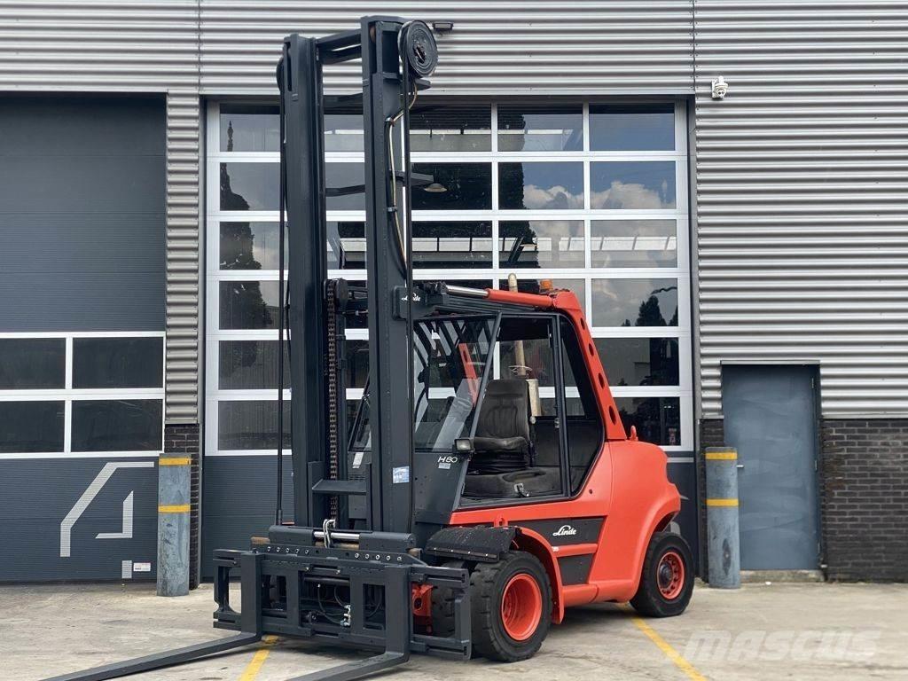 Linde H80D/900 디젤 지게차