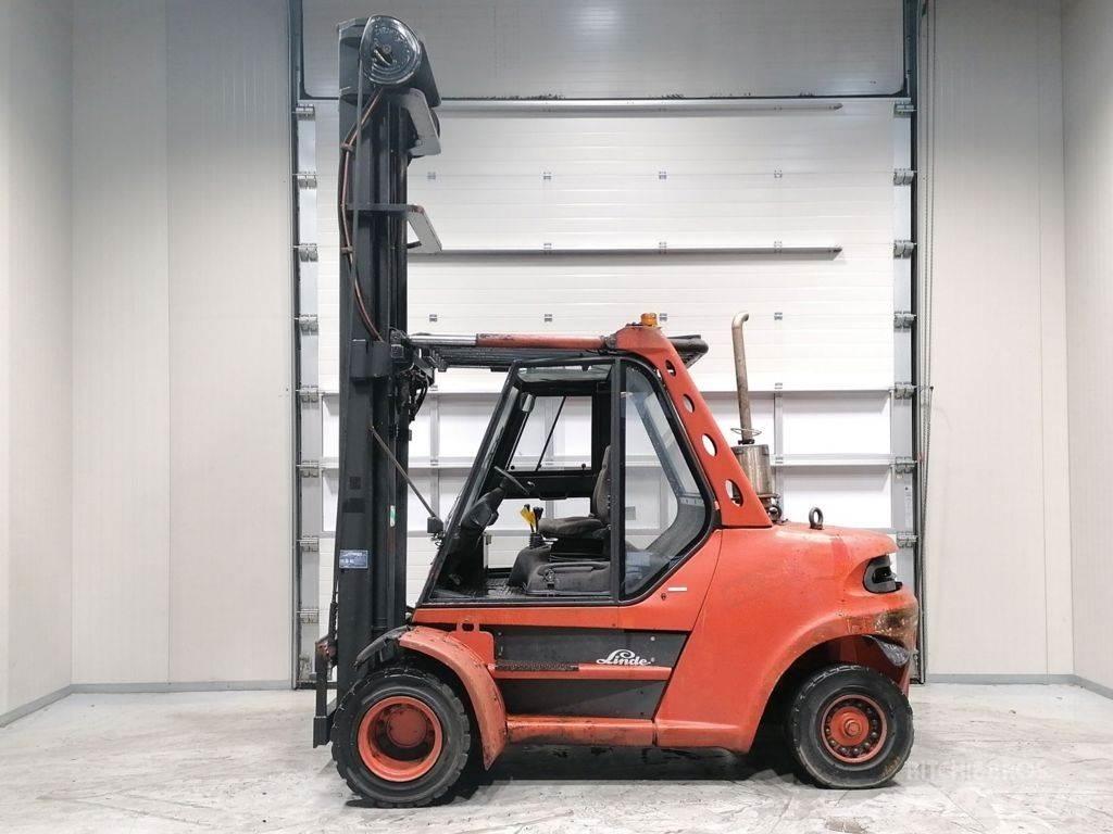 Linde H80D/900 디젤 지게차