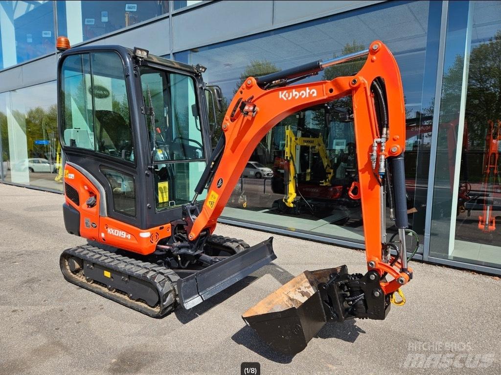 Kubota KX 019-4 소형 굴삭기 7톤 미만
