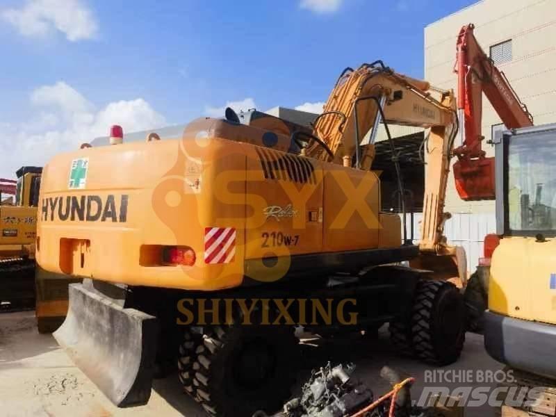Hyundai 210W-7  휠 굴삭기