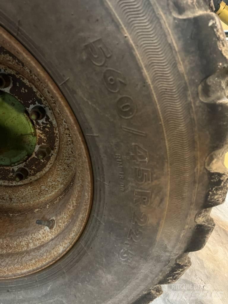 Krone Swadro 1400 갈퀴 및 테더