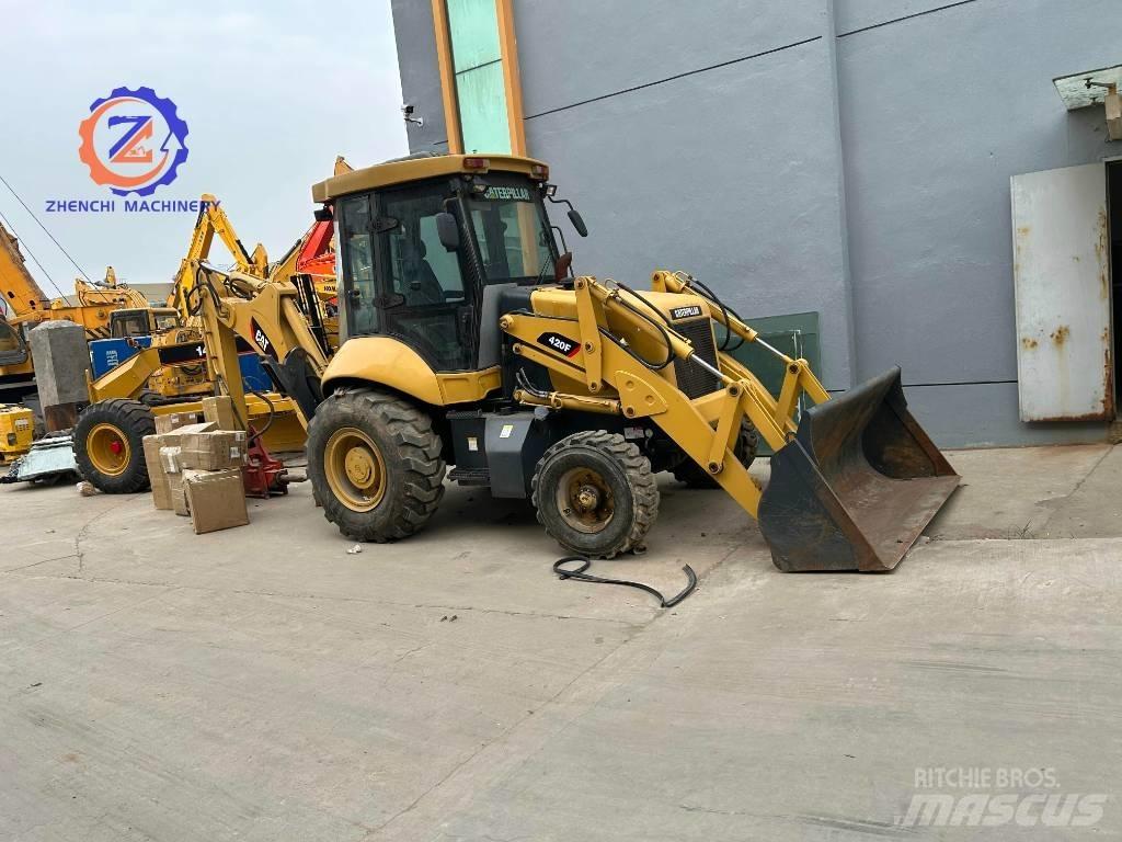 CAT 420 F 백호로더