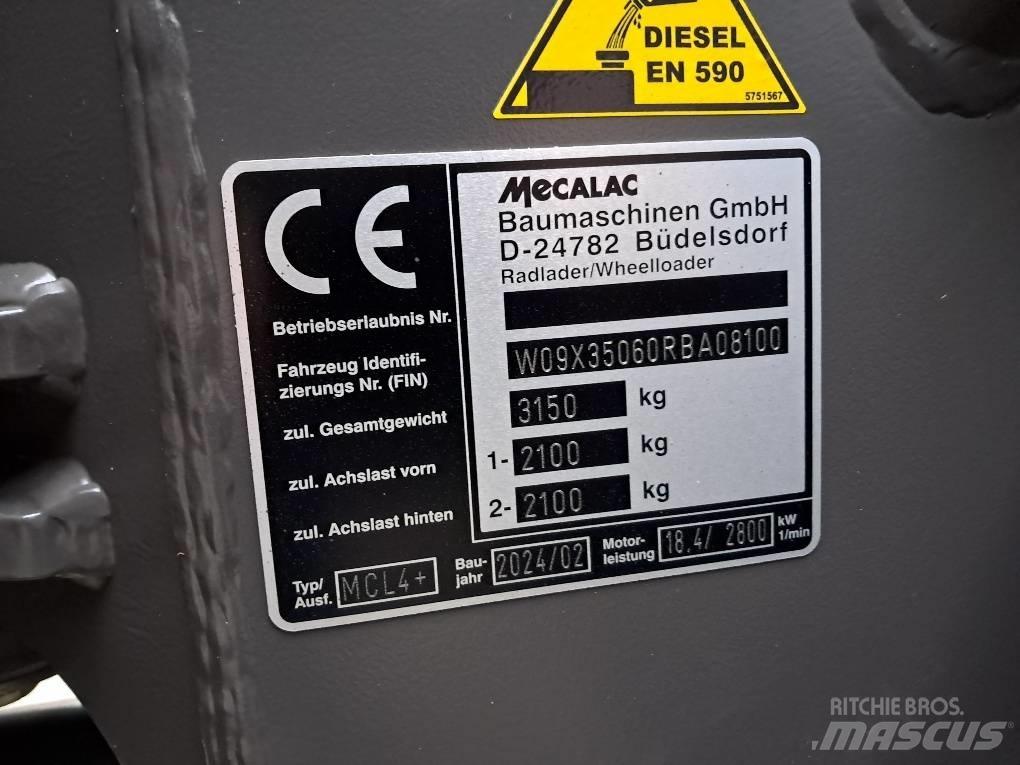 Mecalac MCL 4+  휠로우더