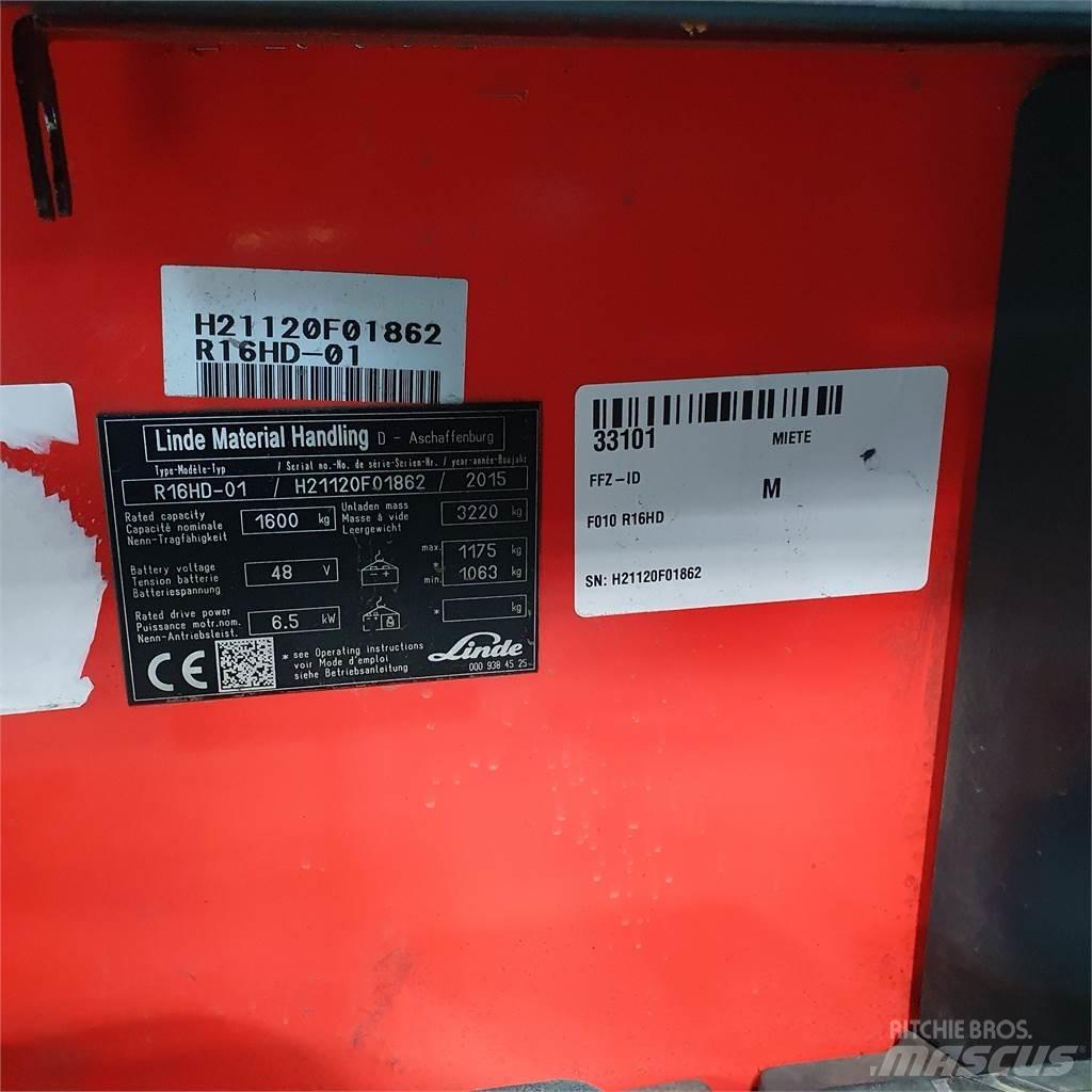 Linde R16HD 리치 트럭