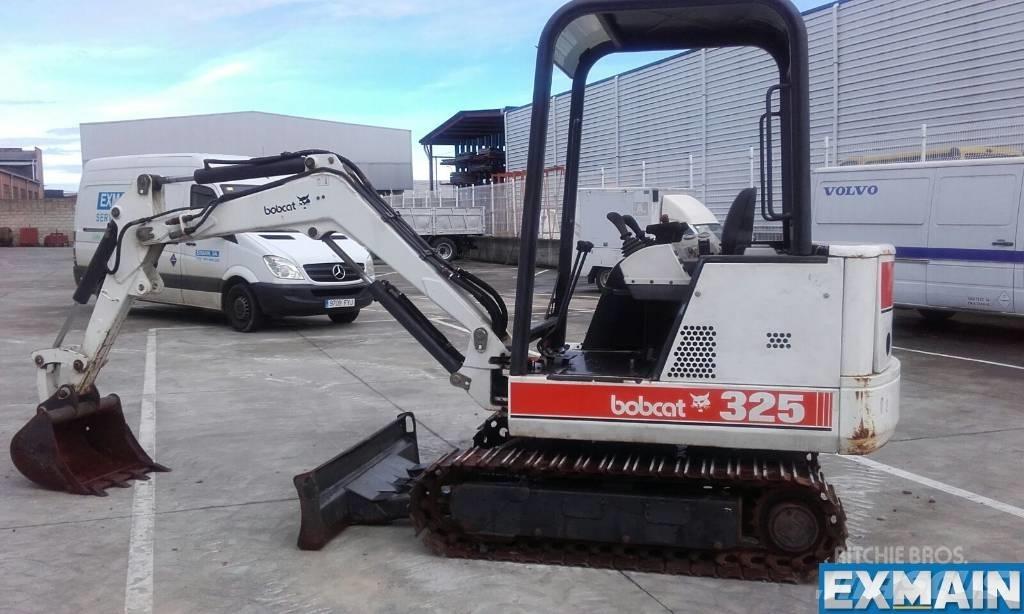 Bobcat X 325 소형 굴삭기 7톤 미만