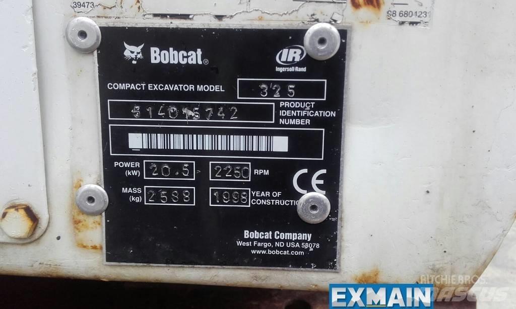 Bobcat X 325 소형 굴삭기 7톤 미만