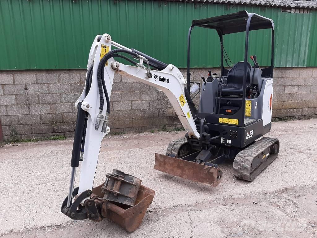 Bobcat E 19 소형 굴삭기 7톤 미만