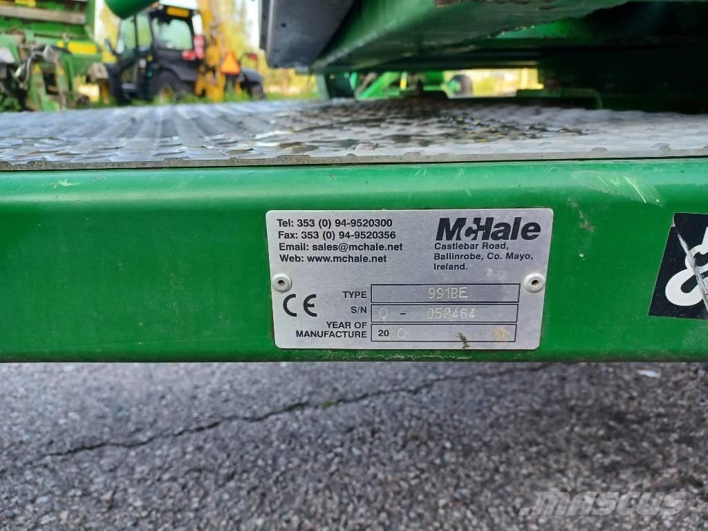 McHale 991 BE 건초 포장기