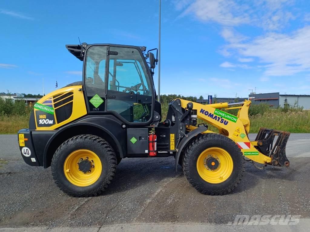 Komatsu WA 100 M-8  휠로우더