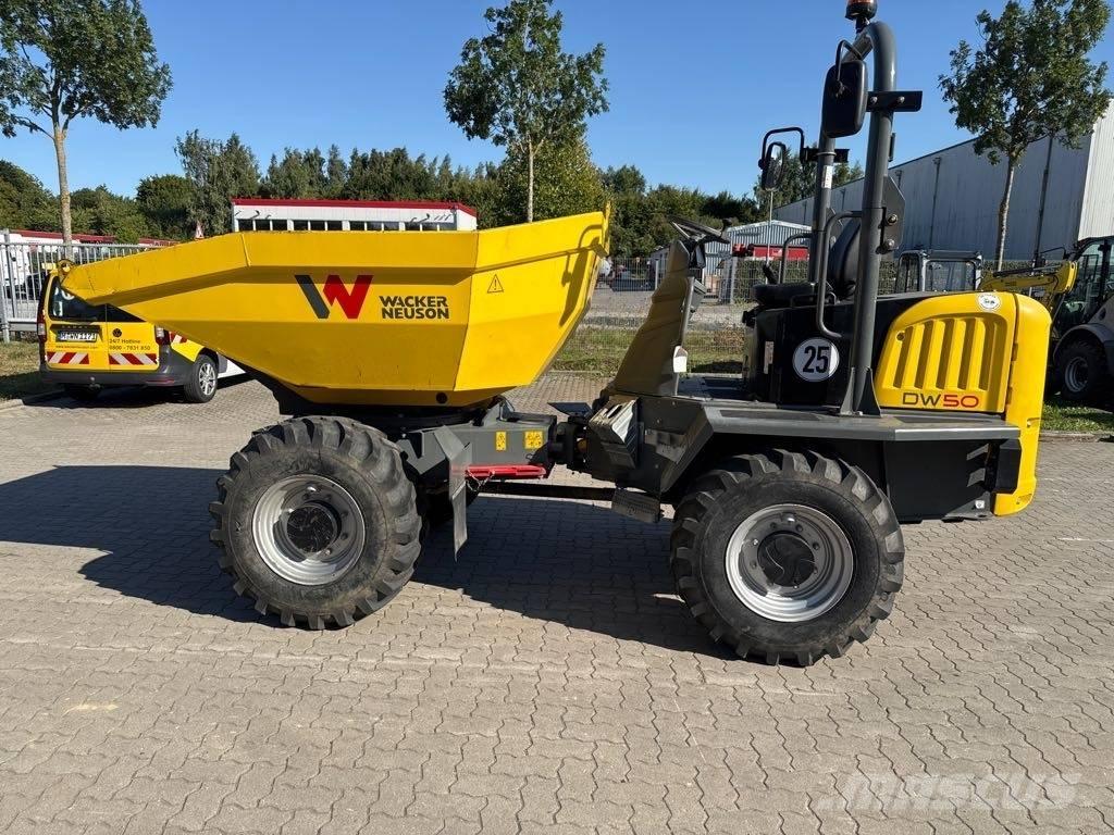 Wacker Neuson DW50 건설현장 덤프트럭
