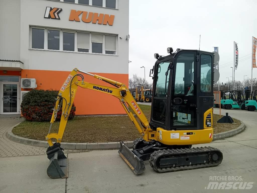 Komatsu PC 16 R-3HS 소형 굴삭기 7톤 미만