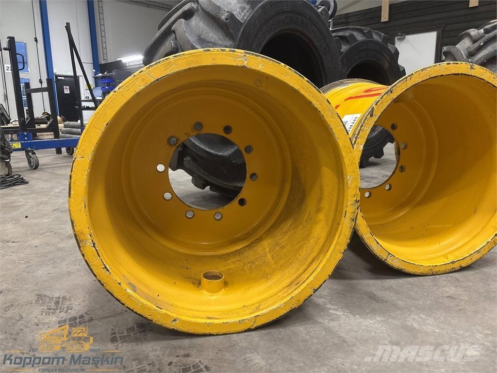 Rottne H8 24x26,5 타이어, 휠 및 림