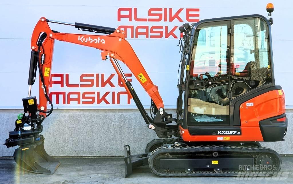 Kubota KX 027-4 소형 굴삭기 7톤 미만