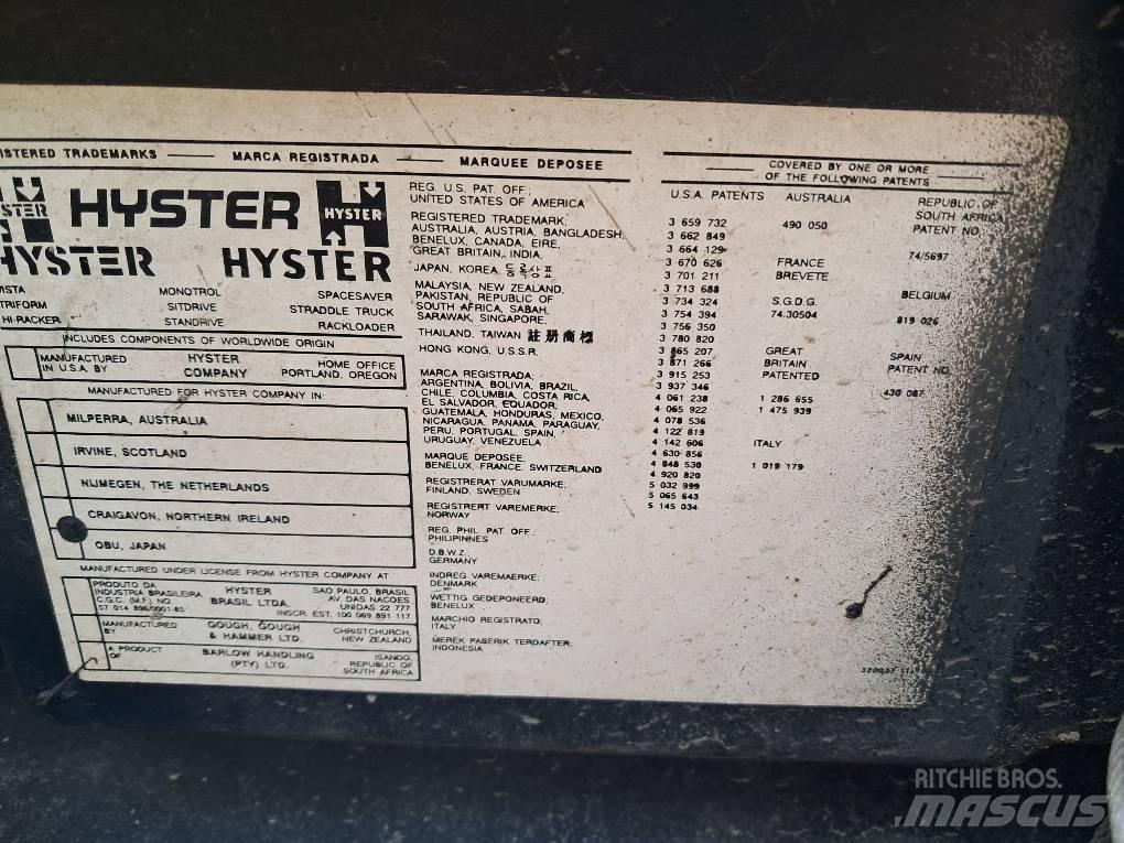 Hyster H250XL LPG 지게차
