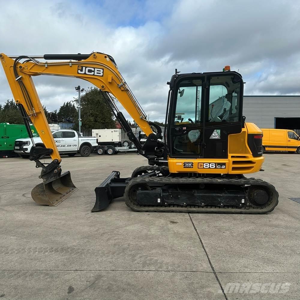 JCB 86C-2 소형 굴삭기 7톤 미만