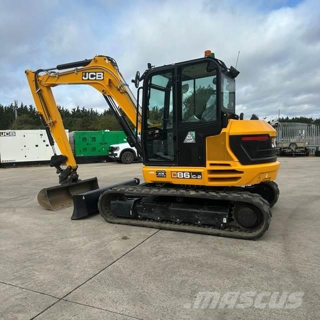 JCB 86C-2 소형 굴삭기 7톤 미만