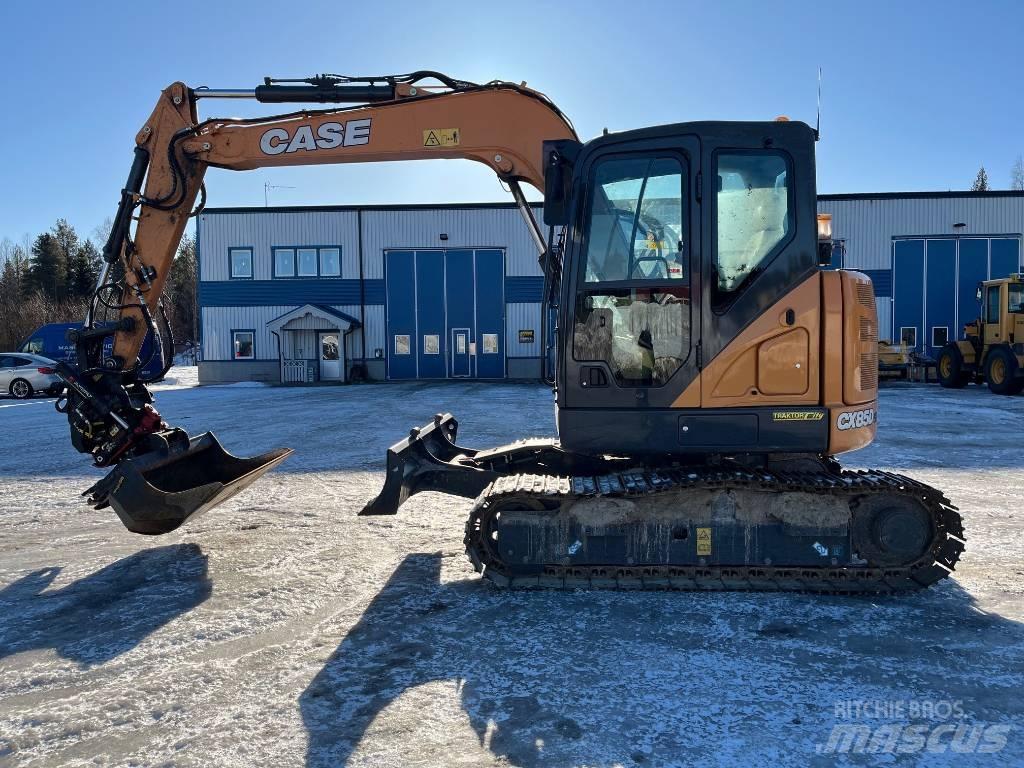 CASE CX 85 D SR 중형굴삭기 7톤-28톤