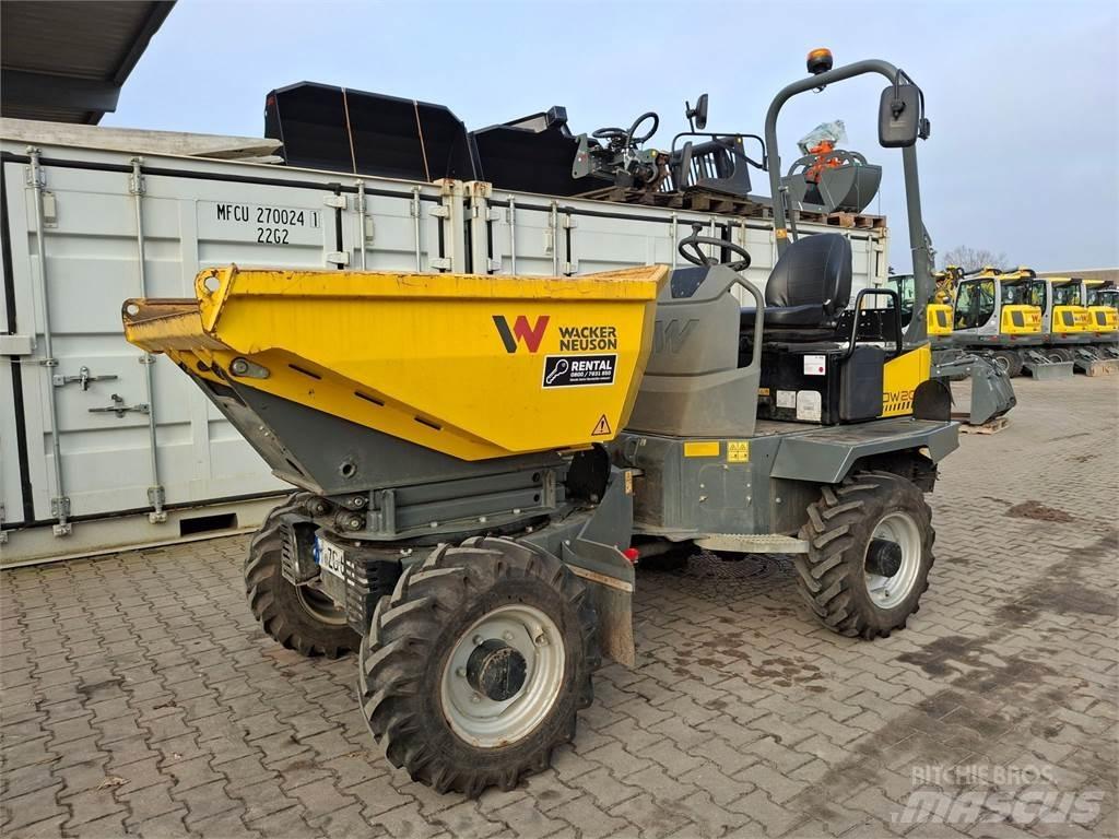 Wacker Neuson DW20 건설현장 덤프트럭