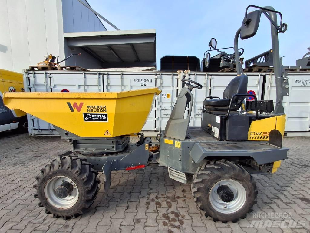 Wacker Neuson DW20 건설현장 덤프트럭