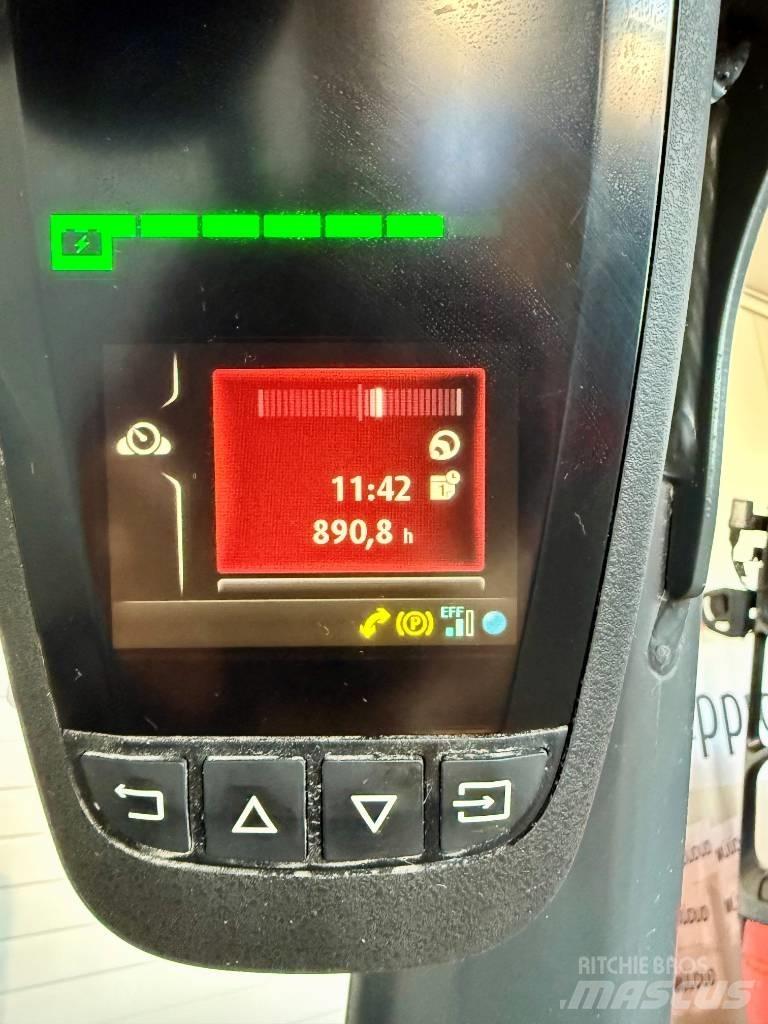Linde E16P/386-02 전동 지게차