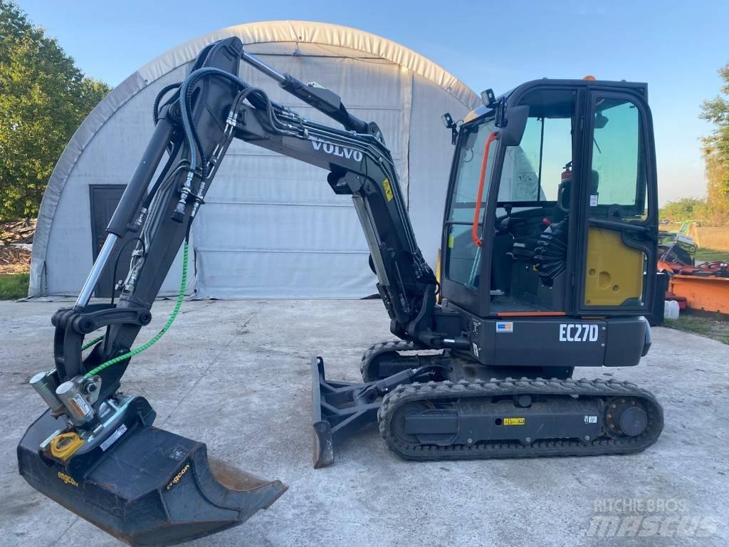 Volvo EC 27 D 소형 굴삭기 7톤 미만