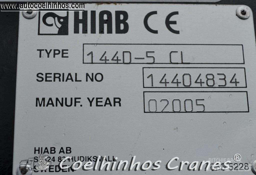 Hiab 144 XS / D5-CL 로더 크레인